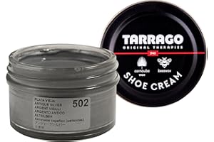 TARRAGO Shoe Cream 50 ml | Cirage Crème, polissante et protectrice pour chaussures, sacs et accessoires en cuir, cuir et cuir synthétique | Cirage pour chaussures