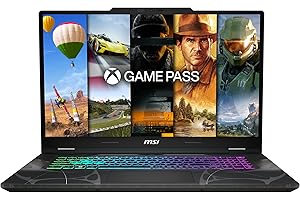 ‎MSI MSI Cyborg 17, Gaming-Laptop, 17,3" Full-HD 144 Hz Display, Intel Core 7 240H, NVIDIA GeForce RTX 5060, 16 GB DDR5, 1 TB SSD, Windows 11 Home, inkl. 1 Monat GamePass, B2RWFKG-048