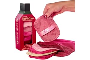 ‎MAKEUP ERASER MakeUp Eraser, 7-Tage-Set, entfernt sämtliches Make-up nur mit Wasser, einschließlich wasserfester Wimperntusche, Eyeliner, Foundation, Lippenstift und mehr!