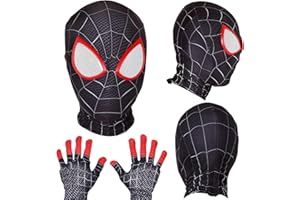 GDFJBG Spider Masks Superheled Maske Held Maske für Kinder Erwachsene Halloween Maske Deadpool Maske für Halloween Film Cosplay Kostüm Requisiten Zubehö