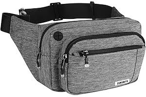 Speedsporting Gürteltasche Bauchtasche Damen Herren Wasserabweisende Hüfttasche mit Reißverschluss Bauchbeutel für Damen und Herren Outdoor Gurttasche Zum Wandern Hip Bag