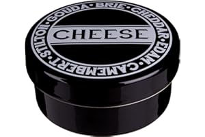 Premier Housewares Cuiseur à Fromage en grès Noir 13 x 13 x 6 cm