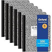 Mead Composition Notebooks, 12 Pack, College Ruled Paper, 9-3/4" X