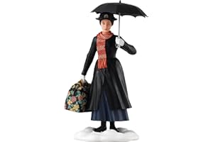 Enesco A27976 Mary Poppins Perfettamente Perfetta, PVC, Multicolore, 16x18x22.5 cm