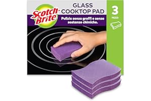 Scotch-Brite Spugne per piani cottura in vetroceramica , confezione da 3