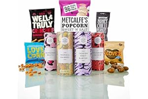 BARKRAFT Cocktails & Gourmet Bar Snacks Gift Set Hamper | A Variety Of Cocktails | Mix of Premium Bar Snacks | Presented In A Beautiful Gift Box | Alcohol & Snack Hamper | Gifts for Her & Him (Just for You)