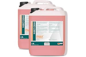 INOX-LIQUIDSYSTEMS INOX® Nettoyant Insect- Clean, Produit anti-insectes Concentré, pour les véhicule - 2 x 5L