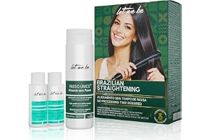 Let Me Be - Keratinbehandling Kit Utan Väntetid Formaldehydfri | 100 % vegansk formel med aminosyror och proteiner - Snabb effekt 20 min - Slätt hår i upp till 12 veckor