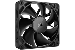 CORSAIR iCUE LINK RX120 Ventola PWM da 120 mm - Cuscinetto a Cupola Magnetica - Ventola Singola - Nero