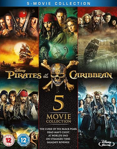 #94 — Pirates of the Caribbean 1-5 (Blu-ray) [2017] [Region Free]