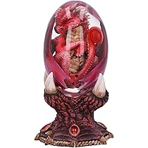 Nemesis Now Drakaina and Dragonling Dragon Plus Baby 23cm, Resin, Cast in the Finest Resin