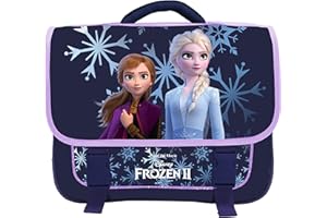 DISNEY Bagtrotter CARTABLE 38 CM BLEU-LA REINE DES NEIGES 2