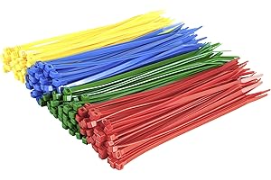Gocableties - Fascette Plastica Multi - 200 mm x 2,5 mm - 200 Pezzi - Fascette Elettricista