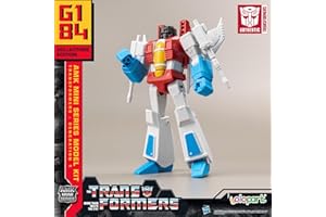YOLOPARK Starscream Transformer Toy,4.33 Inch Transformers G1 Action Figures,Highly Articulated No Converting Transformers Model Kit,Transformer Toys for Kids Age 8 and Up