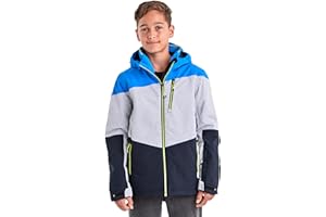 Killtec Ksw 161 Bys Ski Jckt Veste de ski avec capuche et jupe pare-neige Garçon