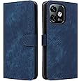 Unichthy Case for Ulefone Note 16 Pro Cover Shockproof Leather Wallet Case with [RFID Blocking] Credit Card Holder Stand Book TPU Flip Case Folio Phone Cover for Ulefone Note 16 Pro Navy Blue