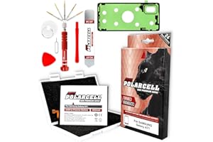 PolarCell Akku für Samsung Galaxy A71 SM-A715F | 4650mAh Ersatz-Batterie | EB-BA715ABY | mit Werkzeugset & Dichtungskleber | A71 DuoS SM-A715F/DS | A71 5G SM-A716U | selektierte A+ Qualitätszellen