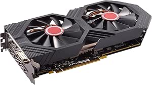 XFX Radeon RX 580 GTS Edition OC 8 GB GDDR5 3xDP/HDMI/DVI-D Graphics Card - Black