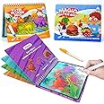 OSLINE Arts and Crafts for 2 3 4 Year Olds Boys Girls,Water Magic Painting Book for Kids Toddler Toys for 2 3 Year Old,Educational Learning Toys for 1-4 Year Old,Birthday Gifts for Toddler Travel Toys