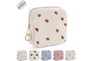 PLAYEXEN Torebka do przechowywania podwiązek i tamponów, mała higieniczna torba na podpaski higieniczne, A smoczek