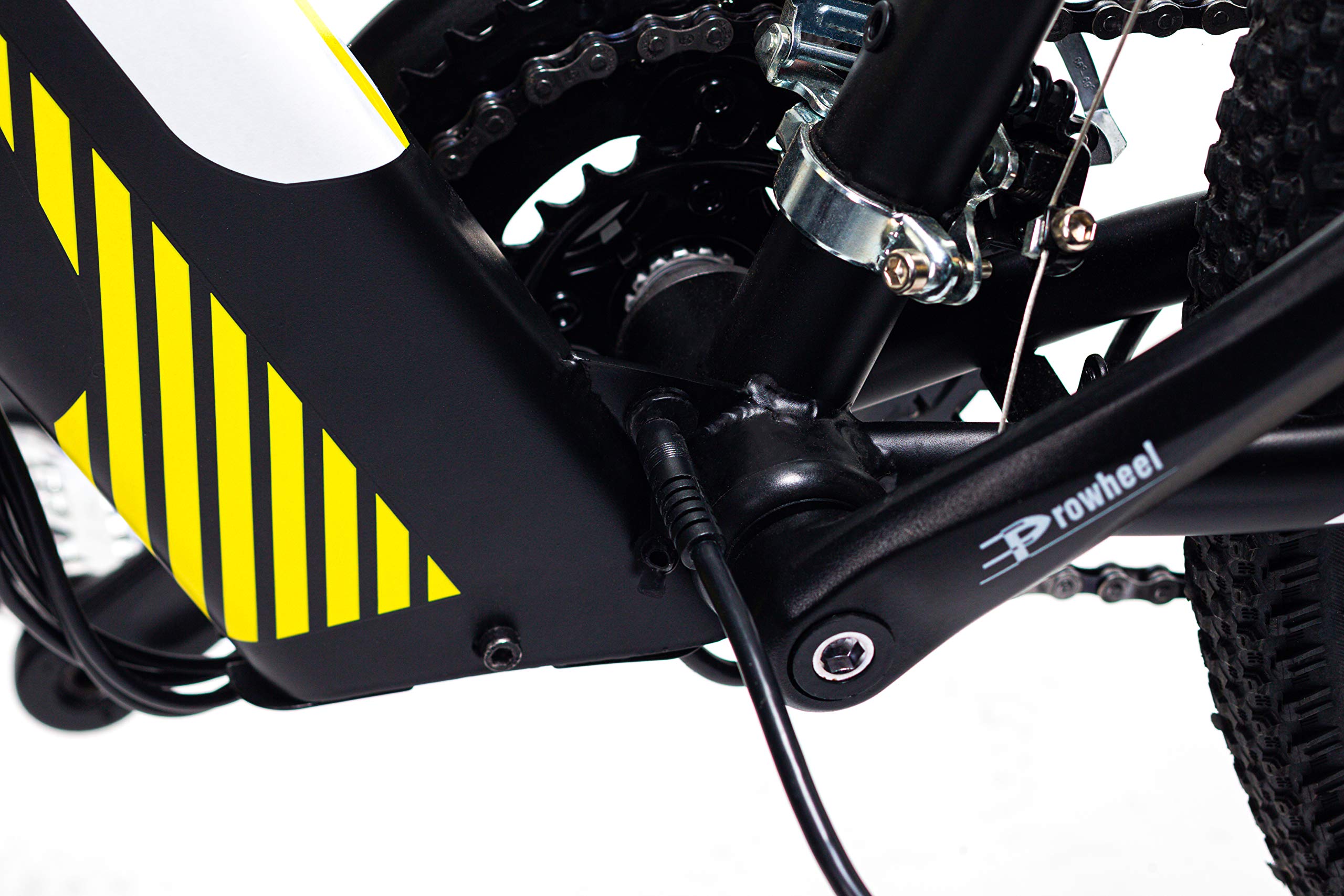 i-Bike, Mountain Mud Unisex Adulto, Nero Bianco Giallo, Unica -  ilMonopattinoElettrico.com