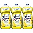 Lysol Clean and Fresh Multi-Surface Cleaner with Lemon and Sunflower (3 x 40oz)