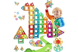 MUITOTIR Costruzioni Magnetiche Giochi per Bambini 3 4 5 6 Anni 38 Pezzi Magneti Giochi Bambina 3 Anni Creativi Educativi Giochi Magnetici Idel Regalo Bambini Bambina Ragazzi 3 4 5 6 7 8 Anni Compleanno Natale
