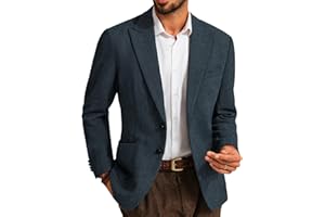 PJ PAUL JONES Sakko Herren Sportlich Regular Fit Wolle Tweed British Blazer Modern Anzugjacke für Männer