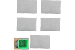 ‎HAPIVIDA Hapivida Blumentopf Netz Pad, Wiederverwendbares Kunststoff Drainagegitter 30x20 cm für Bonsai und Pflanzen, Gartenarbeit Netzpolster für Topfboden Schutz und Sauberkeit