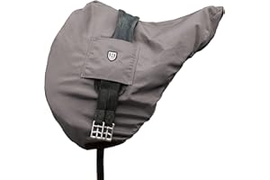 Harrison Howard Premium Waterproof/Breathable Fleece-Lined Long-lasting Outer Damage Protection Saddle Cover for GP/CC