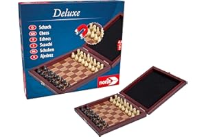 noris Spiele 606108005 - Scacchi Deluxe, Versione da Viaggio [Lingua Tedesca]