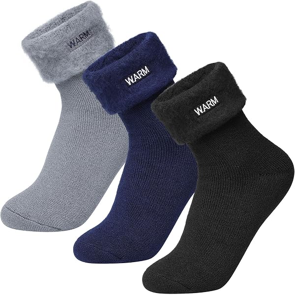 Calzettoni Termici Per Crossfit E Attività All'aperto 12 Paia Di Calzini Termici Da Donna Ultimate - Spessi E Caldi Per L'inverno, Taglia 4-7, Materiale Misto Calzini Termici Amazon