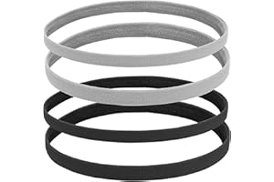 Molain Elastic Non-Slip Sports Headbands Athletic Exercise Sport Football Silicone Grip Mini Sweatband Headwear Outdoor