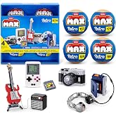 MAX Build More Premium Retro Series 2 ZURU 4'l&uuml; paket Yapı taşları ile s&uuml;rpriz oyuncak 188 par&ccedil;aya kadar ve 4 retro tasarım, 