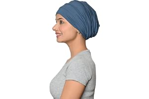 SAKUCHI Chemo silkeslen mjuk slouchy snood bambu keps mössa för kvinnor cancer håravfall turban hatt kemo huvudbonader kvinno