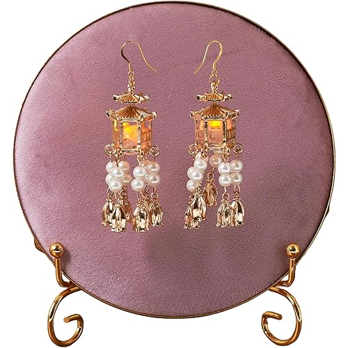 SALTY Anti Tarnish Traditional Pearl Tassel Earrings Set for Women | Stylish Fashion Jewellery | Accessories for Girls | Mini