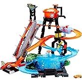 Hot Wheels GIANT CROCODILE CAR WASH GAME SET Hot Wheels Giant Crocodile Car Wash Game Set FTB67 FTB67