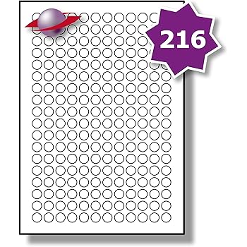 Label Planet® 270 Per Page/Sheet, 5 Sheets (1350 Sticky Sall Icro - View #13