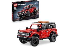 LEGO Technic SUV Ford Bronco - Macchina Giocattolo Off Road - Modellino di Auto con Porte Apribili, Motore V6, Sospensioni e Sterzo - Regalo da Collezione per Bambini da 9 Anni in su - 42213