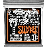 Ernie Ball Hybrid Slinky Kaplamalı Titanyum Rps Elektro Gitar Telleri, &Ouml;l&ccedil;&uuml; 9-46