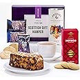 Traditional Scottish Tea and Cake Hamper by Hattie's Gifts - Brodies Tea, Dundee Cake, All Butter Scottish Shortbread, Steven Brown's Biscuits, Afternoon Tea Hamper for 2
