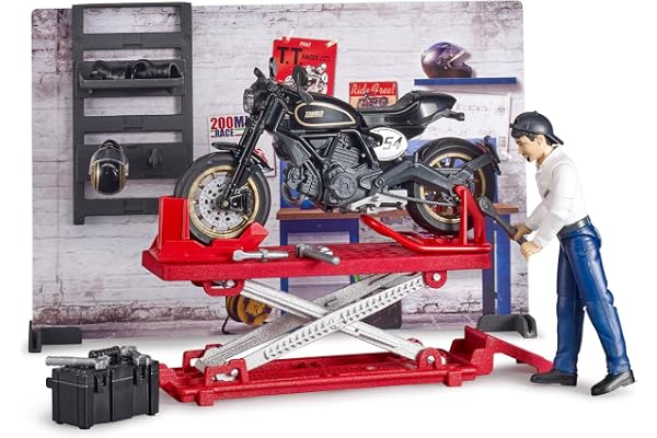 Bruder 62101 Bworld Outillage Moto Multicolore