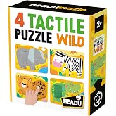 Headu 4 Tactıle Puzzlee Wıld (+2 Yaş)