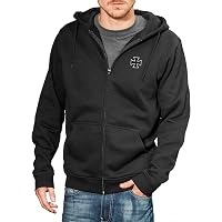 Sweat à Capuche Homme Fermeture Éclair Complète - Coupe-Vent, Imprimé, Pour Sport Et Style Décontracté
