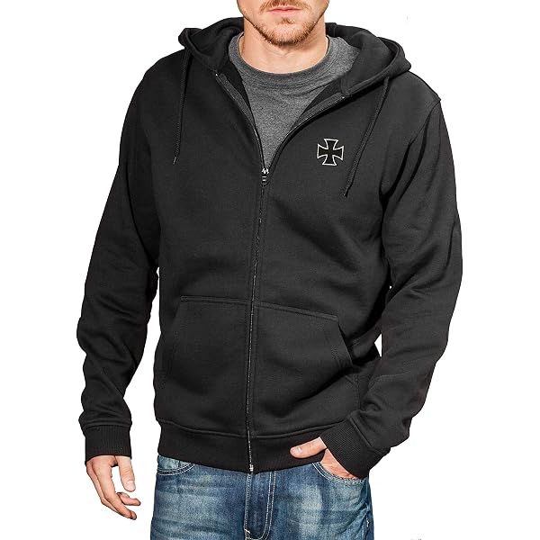 Generisch Felpa con cappuccio reversibile oversize per uomo e donna