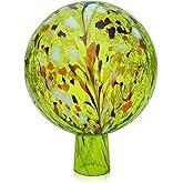 Lauschaer Glas Gartenkugel Mit Granulat - Handgeblasen In Thüringen