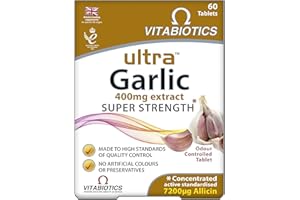 VITABIOTICS ULTRA Ultra Garlic Tablets - Pack of 60 Tablets