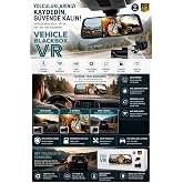2K Ekran Tam Dokunmatik 9.66&rdquo; Dikiz Ayna Ara&ccedil; I&ccedil;i Kamera (1080P ARKA)