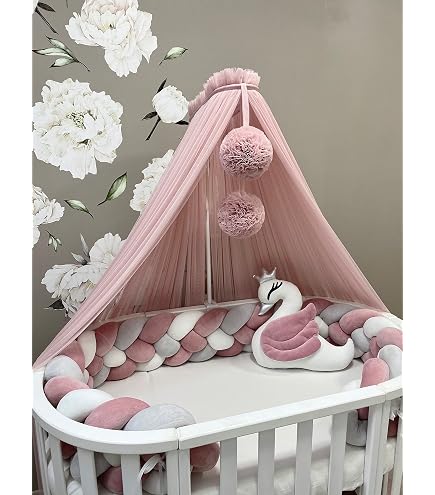 Kit De Support Pour Moustiquaire De Lit Bébé - Tiges Et Cadre En Acier Durable Pour Berceau, Facile à Installer - 9