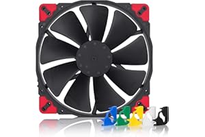 Noctua NF-A20 PWM chromax.black.swap, Ventola Silenziosa di Qualità Premium, 4-Pin (200x30 mm, Nero)